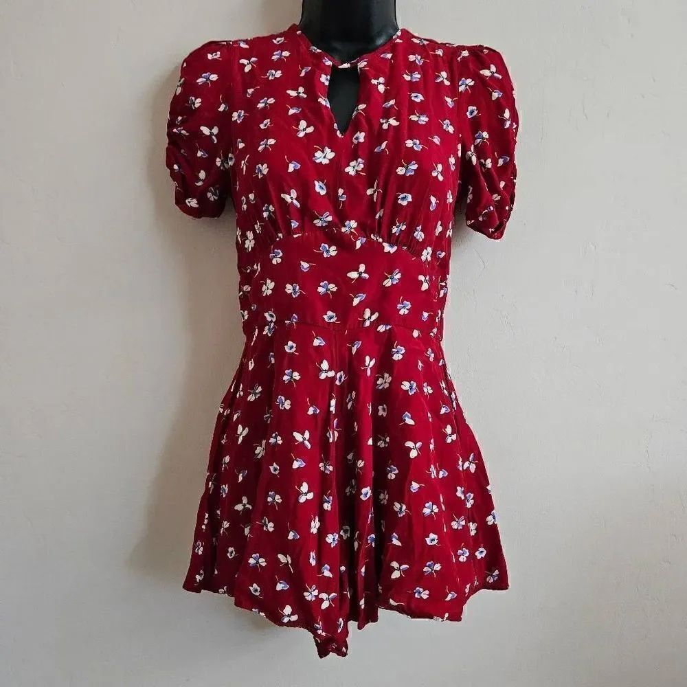 TopShop Floral Romper 